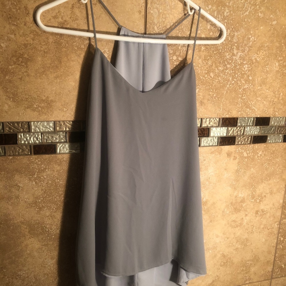 Express Grey Tank Top